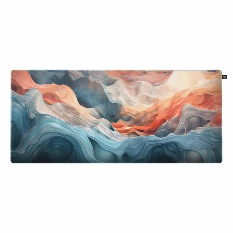 Cherry XTRFY GP5 XL Tappetino blu Amnis 920 mm x 400 mm Base antiscivolo multicolore - immagine 1