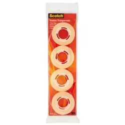Set nastri adesivi T24 4 pz (15mm x 33m) SCOTCH Trasparente 7000095712 - immagine 1