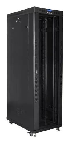 Rack Lanberg FF01-6242-12BL 42U 1200 kg Nero con Ventilazione e Termostato - immagine 1