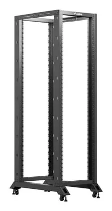 Rack Lanberg OR01-6042-B 42U Nero 600 kg Porta Server Professionale - immagine 1