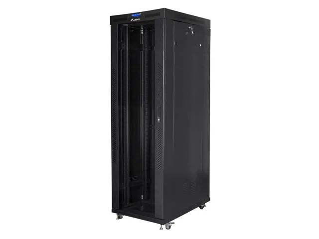 Rack Lanberg FF01-8042-12BL 42U 1200kg Nero Freestanding Rack Lanberg FF01-8042-12BL 42U 1200kg Nero - immagine 1