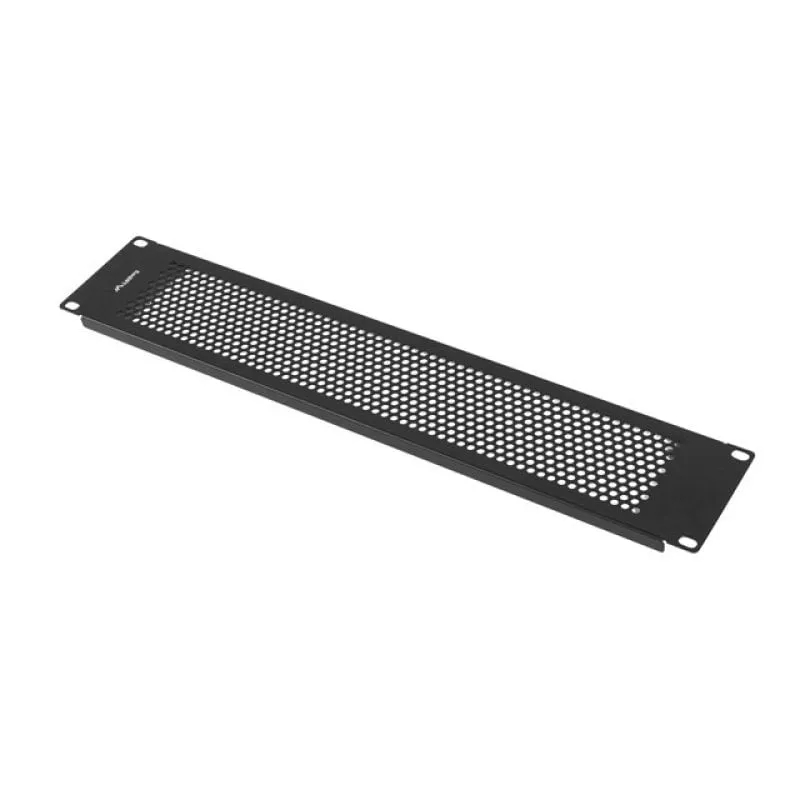 Pannello cieco Lanberg AK-1412-B 19" 2U Acciaio Nero RAL9004 Pannello cieco Lanberg AK-1412-B 19" 2U Acciaio Nero RAL9004 - immagine 1