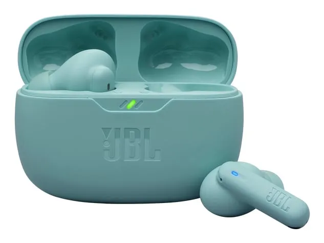 Auricolari JBL Wave Beam 2 Wireless Bluetooth con Cancellazione del Rumore e Colore Blu - immagine 1