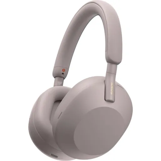 Auricolari Sony WH1000XM5 Rosa wireless bluetooth con Cancellazione Rumore e Microfono - immagine 1