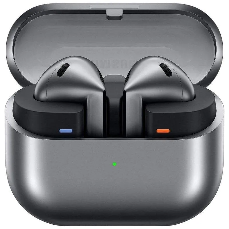 Auricolari Samsung Galaxy Buds3 True Wireless Stereo Bluetooth con Cancellazione Attiva del Rumore Mic USB-C Silver - immagine 1