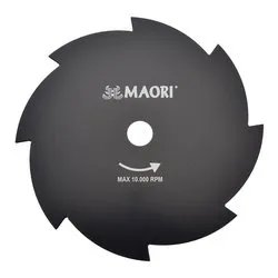 Lama decespugliatore disco 8dt ( D 255 foro 25,4 mm ) Nero 013676 - immagine 1