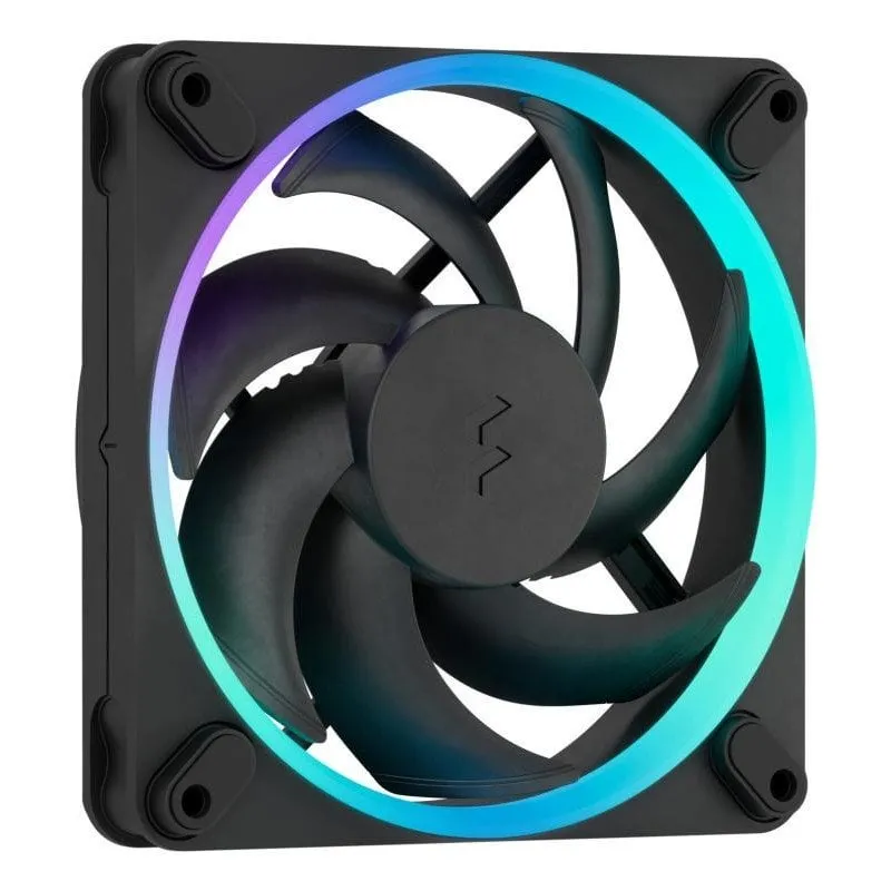 Ventola Fractal Design Momentum 12 RGB da 120 mm e 2200 giri/min con FDB, confezione da 3 - immagine 1