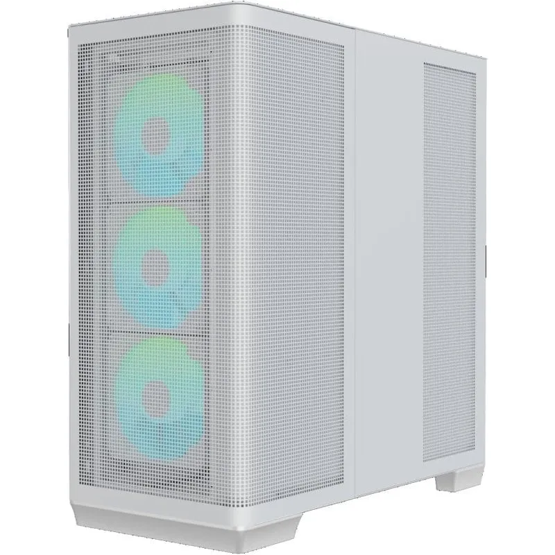 Case PC APNX C1-R-WT-V1 MicroATX Mini-ITX Bianco Midi Tower Case PC APNX C1-R-WT-V1 MicroATX Mini-ITX Bianco Midi Tower - immagine 1