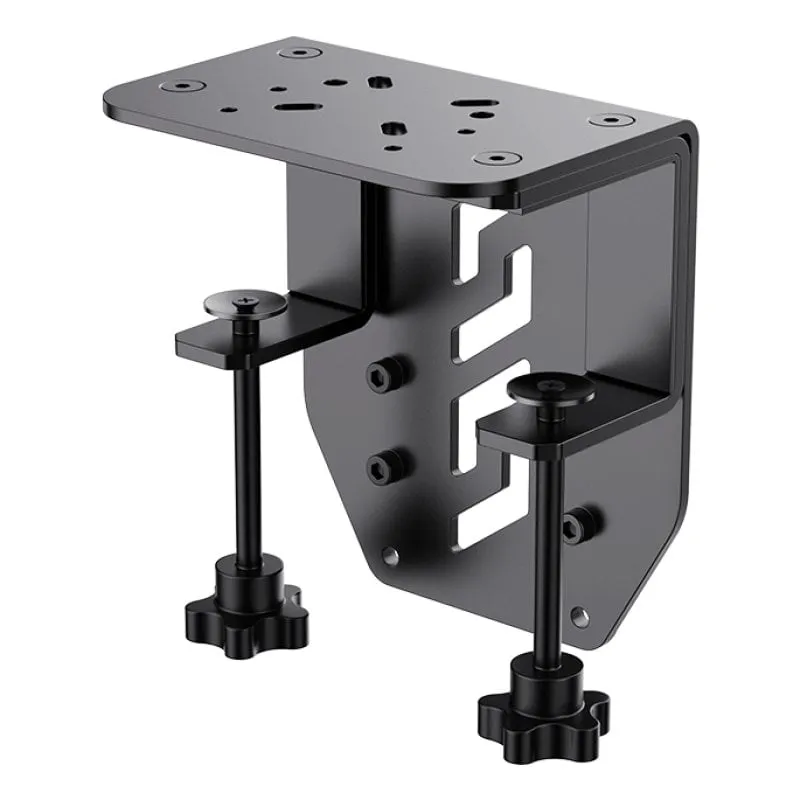 Morsetto da tavolo Moza Racing AS004 in acciaio nero, base da 145 mm AB9 FFB - immagine 1