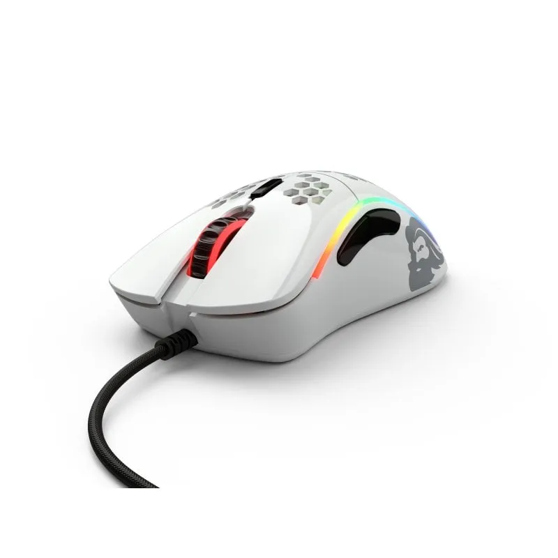 Glorious Wired 12000 DPI Advanced Mouse da gioco per mano destra, bianco - immagine 1