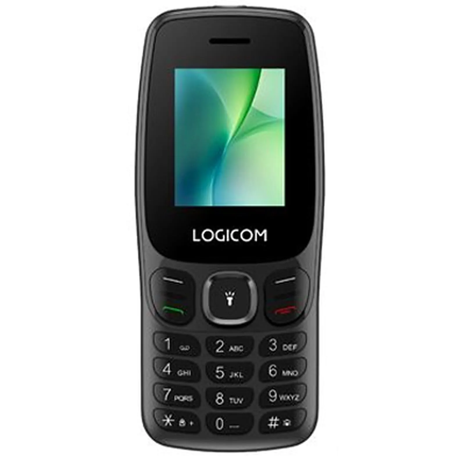 Telefono Logicom Posh 405 CandyBar 4G Dual SIM 128MB Memoria Nero - immagine 1