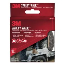 Nastro antisdrucciolo (25mm x 4,5m) SAFETY-WALK Nero 7100179779 - immagine 1