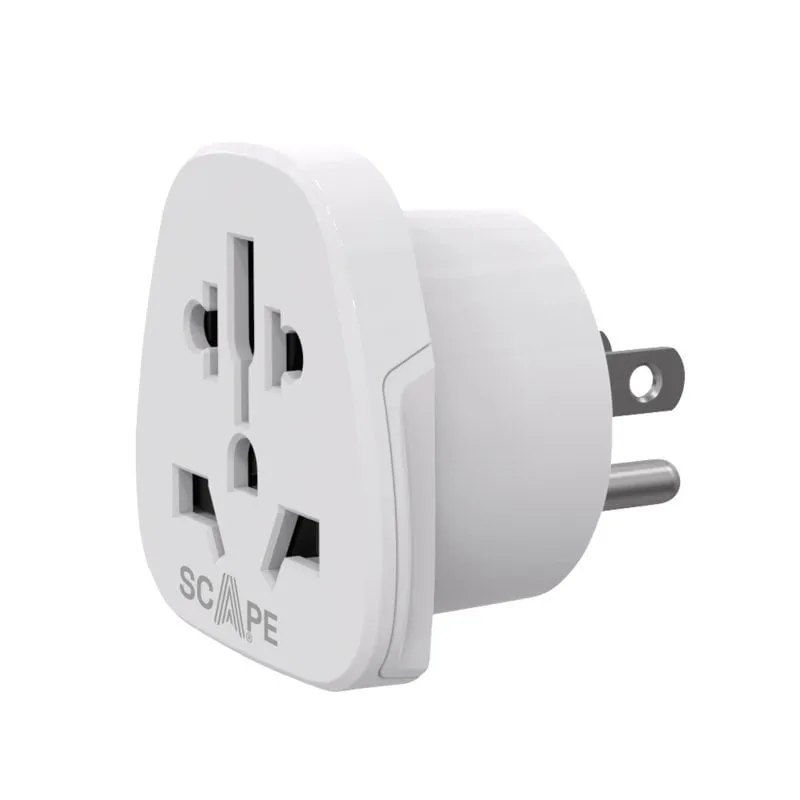 NO NAME 830 Adattatore da viaggio universale per presa multipla USA/Giappone 250 V 15 A 3750 W - immagine 1