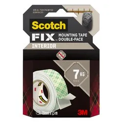 Nastro biadesivo Fix Extreme MR4496 (19mm x 1,5m) per uso interno SCOTCH Bianco 7100263304 - immagine 1