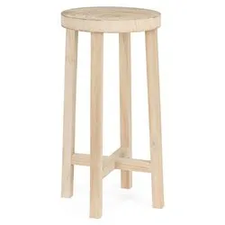 Porta piante legno tavolino (40x80cm) YAKO Naturale 0742990 - immagine 1