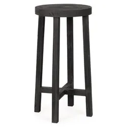 Porta piante legno tavolino (40x80cm) YAKO Nero 0742994 - immagine 1