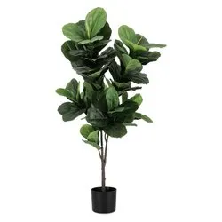 Pianta artificiale Ficus lyrata c-72foglie (120cm) 0172843 - immagine 1