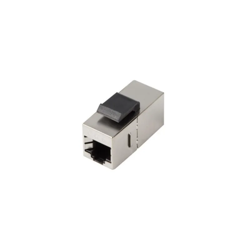 Cavo Lanberg KSF6-3000 Piano Nero Acciaio Inossidabile RJ-45 Femmina RJ-45 Femmina - immagine 1