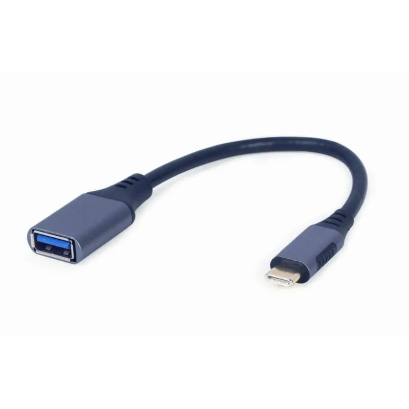 Adattatore Cavo USB 3.0 OTG Gembird A-USB3C-OTGAF-01 USB C a USB A 5 Gbit/s Grigio - immagine 1