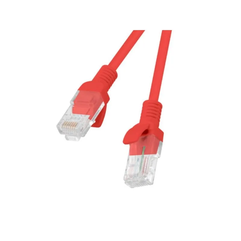 Cavo Lanberg PCU6-10CC-0150-R Cat6 U/UTP 1,5 m Rosso RJ-45 RJ-45 Cavo Lanberg PCU6-10CC-0150-R Cat6 U/UTP 1,5 m Rosso RJ-45 RJ-45 - immagine 1