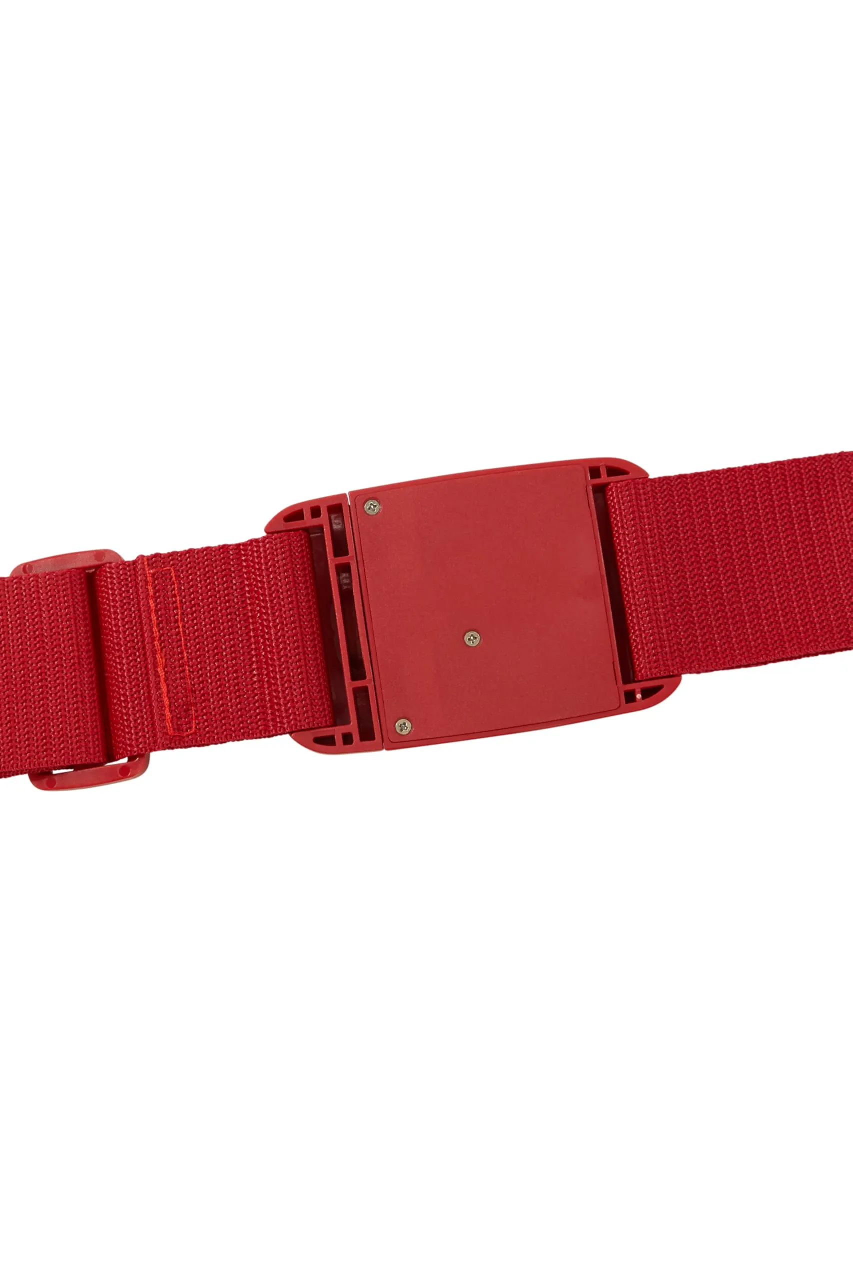 Samsonite TA Revolution – Cinghia per bagagli con lucchetto TSA, regolabile 50mm, fibbia a scatto robusta, cinghia per valigia sicura per viaggi, Rosso - immagine 3