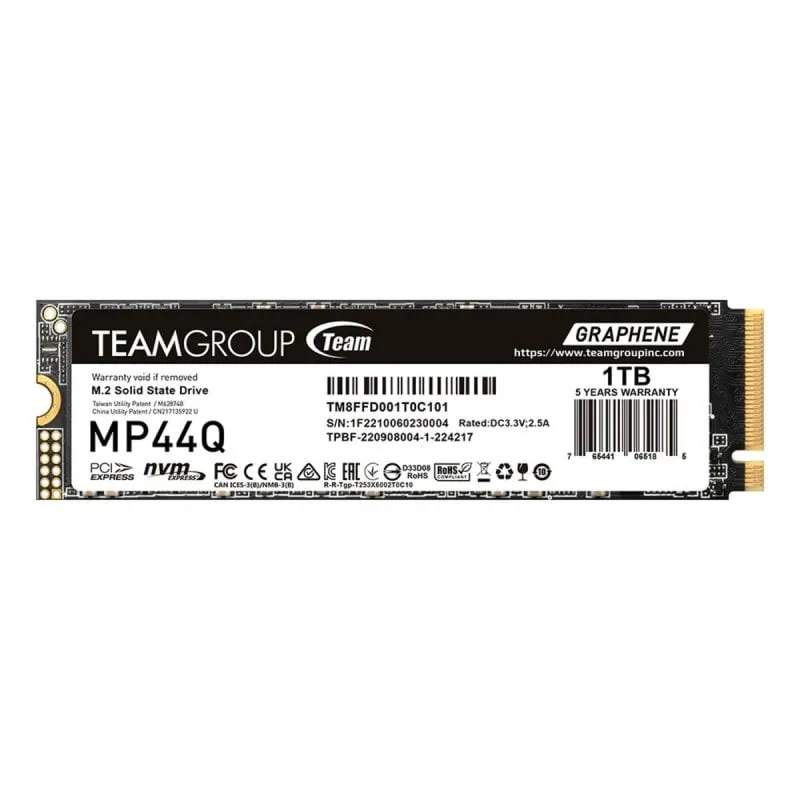 Disco Duro Team Group 2TB SSD M.2 MP44Q - immagine 1