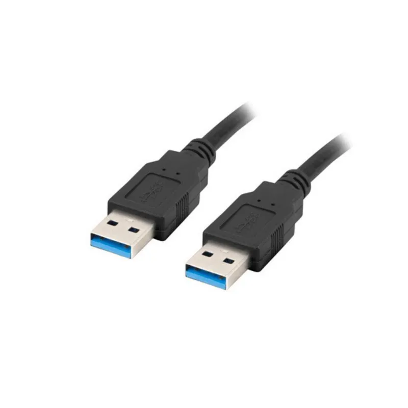 Cavo USB Lanberg CA-USBA-30CU-0005-BK 0,5 m USB 3.2 Gen 1 Nero - immagine 1