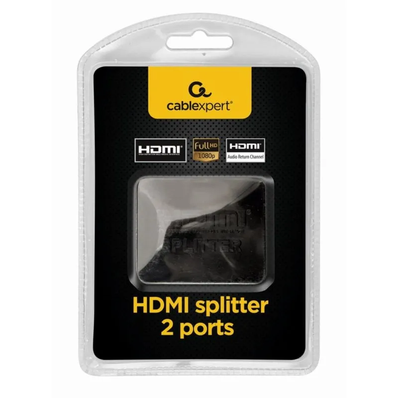 Amplificatore HDMI Gembird DSP-2PH4-03 2x HDMI 225 MHz Nero Amplificatore HDMI Gembird DSP-2PH4-03 2x HDMI 225 MHz Nero - immagine 1