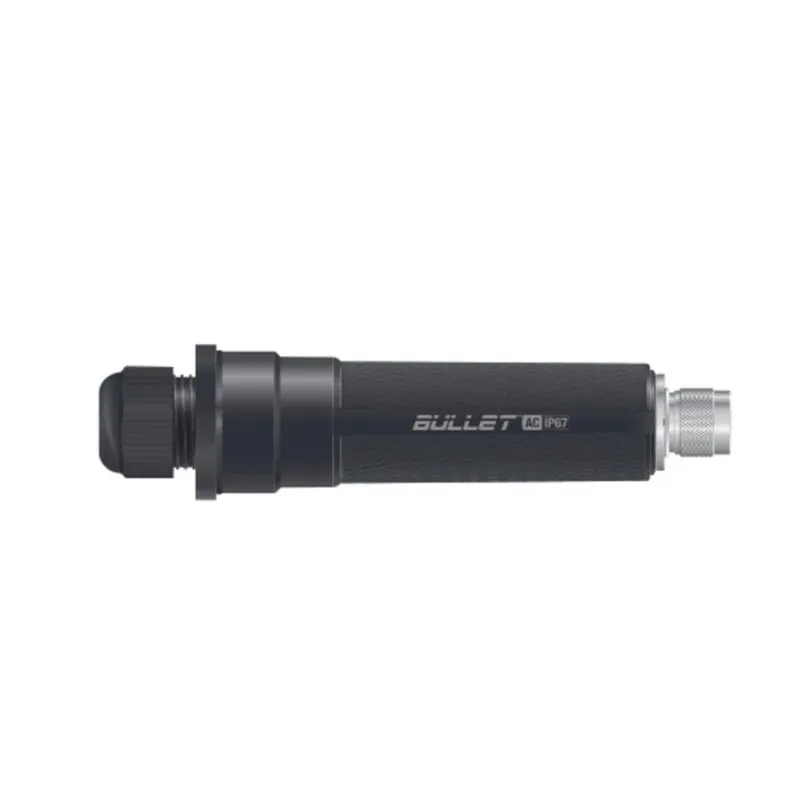 Ubiquiti BULLETAC-IP67 2,4 GHz 5 GHz PoE Nero Ubiquiti BULLETAC-IP67 2,4 GHz 5 GHz PoE Nero - immagine 1