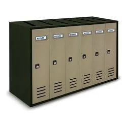 Cassetta posta condominiale 6 p (63x25x38,5cm) CUBO Sabbia 20C6RVSA - immagine 1
