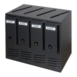 Cassetta posta condominiale 4 p (42x17,5x30cm) CUBO Grigio antracite 20C4AM - immagine 1