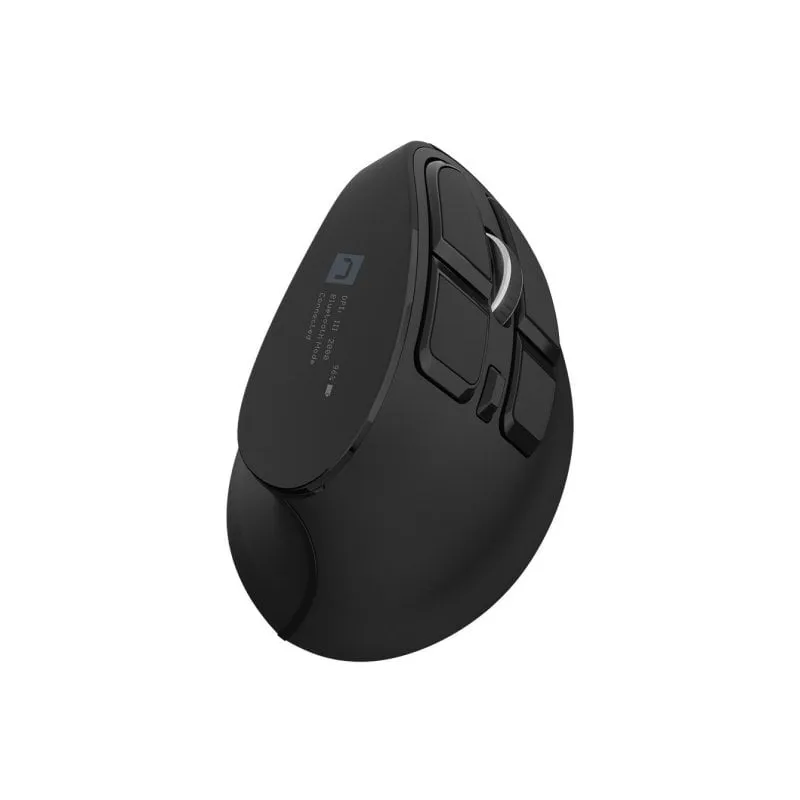 Mouse Natec Euphonie Pro wireless 4000 DPI Bluetooth nero - immagine 1