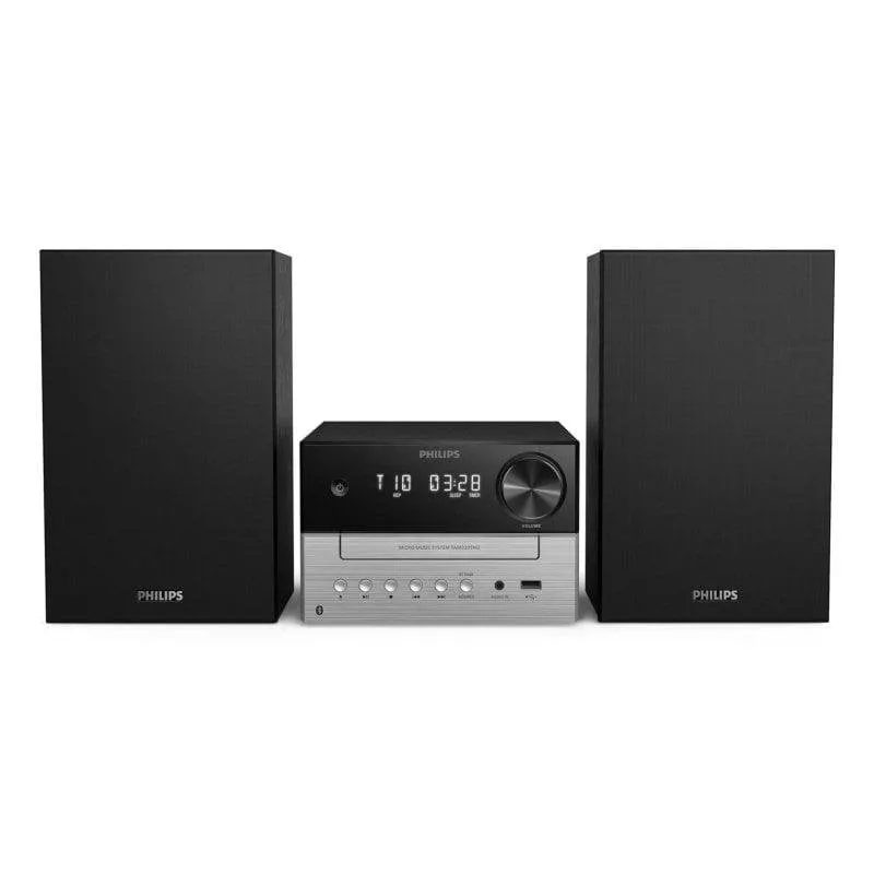 Microcatena Philips TAM3205M2/77 20W RMS Bluetooth LE Audio FM CD USB Nero/Argento - immagine 1