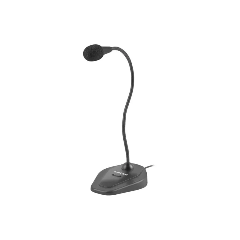 Microfono NATEC Giraffe 2 3.5 mm omnidirezionale cavo 1,8 m nero - immagine 1