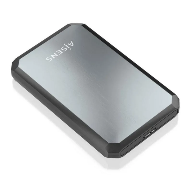 Custodia Esterna AISENS ASE-2529B 2.5" SATA USB 3.0/3.1 Gen1 5 Gbit/s Nero-Grigio Custodia Esterna AISENS ASE-2529B 2.5" SATA USB 3.0/3.1 Gen1 5 Gbit/s Nero-Grigio - immagine 1