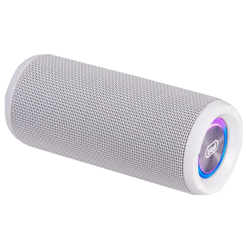 Altoparlante Trevi XR 8A25 Wireless 14W MicroUSB Bianco Multicolore Cylindro - immagine 1
