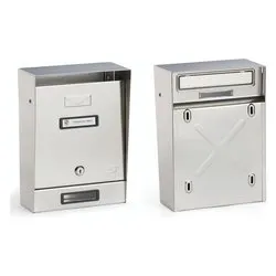 Cassetta posta senza tettuccio (22x8,5x32,5cm) Cromo 10009 - immagine 1