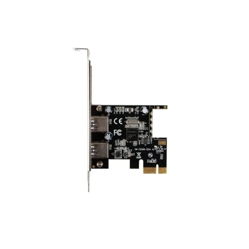 Tarjeta di Rete Lanberg PCE-US3-002 PCI USB 3.2 Gen 1 5 Gbit/s Plug and Play - immagine 1