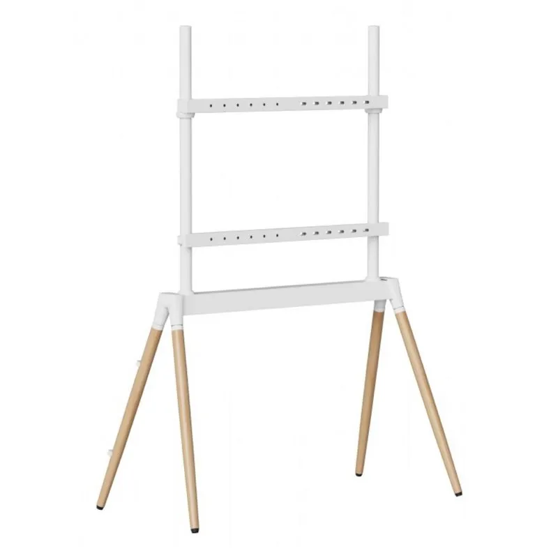 Supporto TV Gembird TVS-86F-01-W Moderno Elegante Bianco Legno 55"-86" - immagine 1