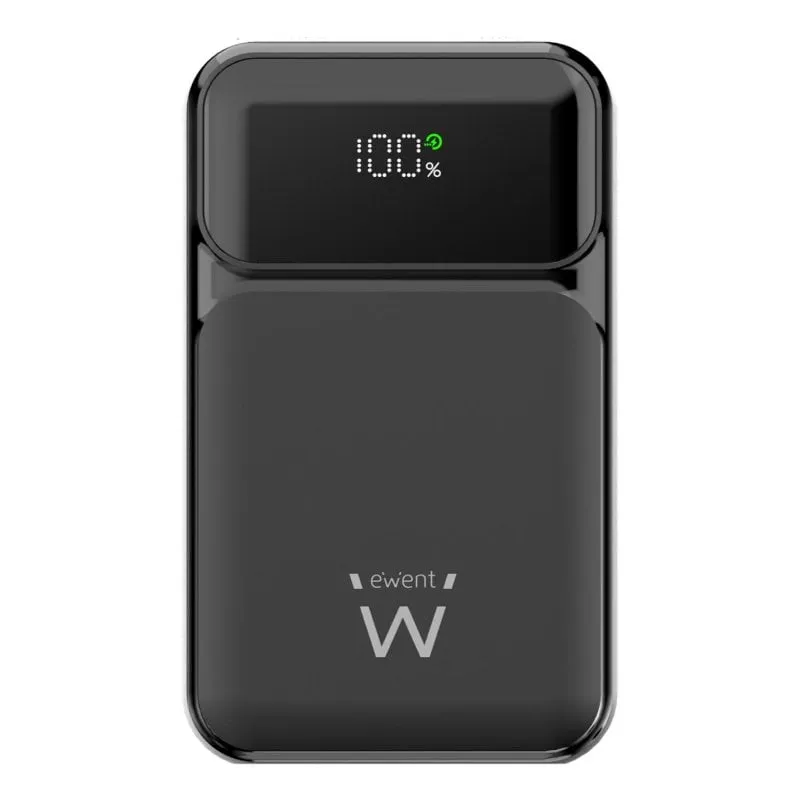 Power Bank EWENT 65W 20000 mAh Polimero di Litio Nero Power Bank EWENT 65W 20000 mAh Polimero di Litio Nero - immagine 1