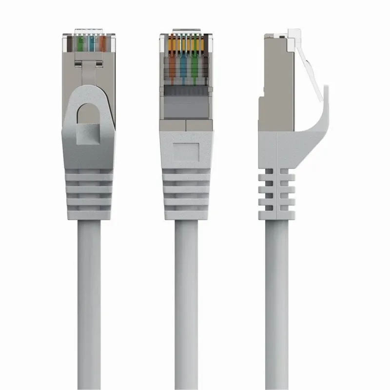 Cavo Rete Gembird PP6A-LSZHCU-50M Cat6a S/FTP 50m RJ-45 GrigioCavo Rete Gembird PP6A-LSZHCU-50M Cat6a S/FTP 50m RJ-45 Grigio - immagine 1