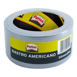 Nastro telato americano (50mm x 25m) per uso esterno, interno Grigio 1152466 - immagine 1