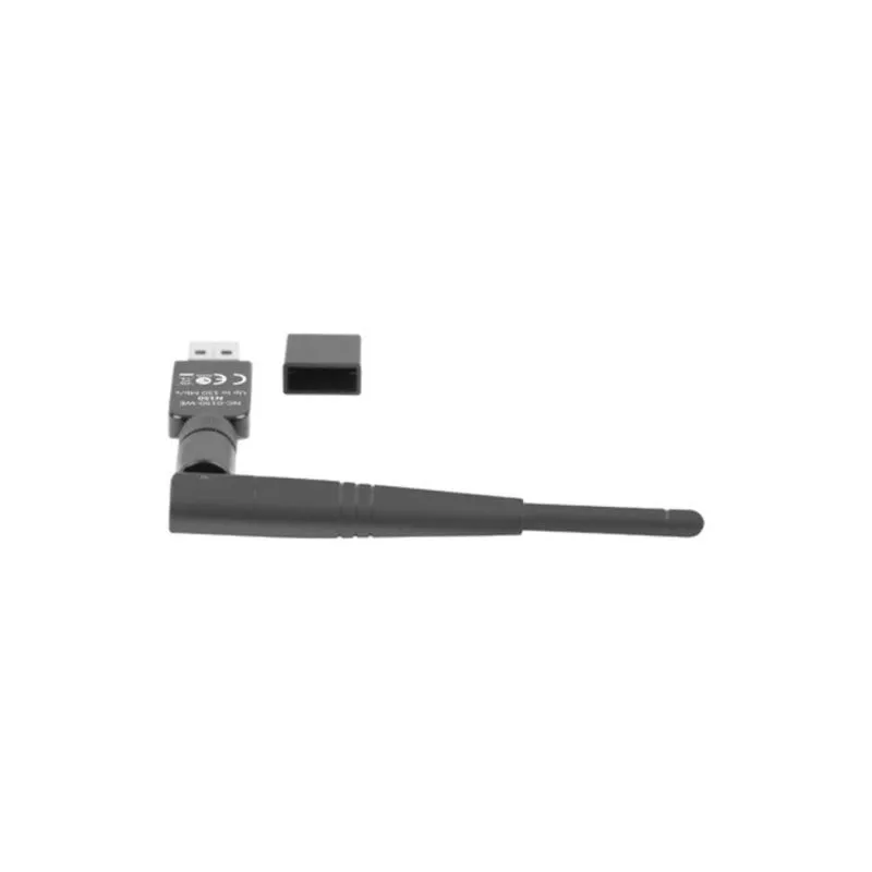 Adattatore Wireless Lanberg NC-0150-WE USB WLAN 150Mbit/s Nero - immagine 1