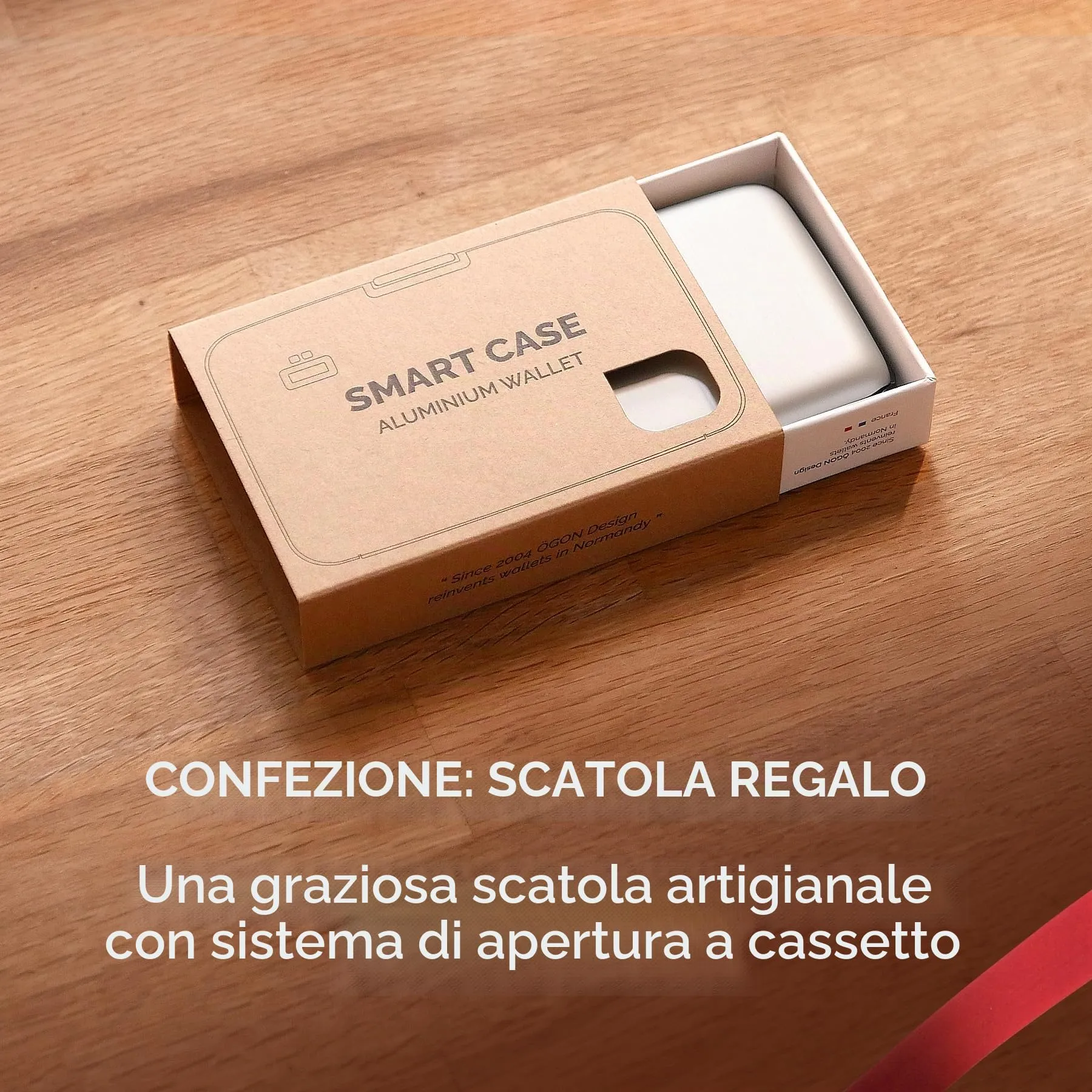 Portacarte in alluminio con protezione RFID. Modello: STOCKHOLM ORIGINAL - immagine 8