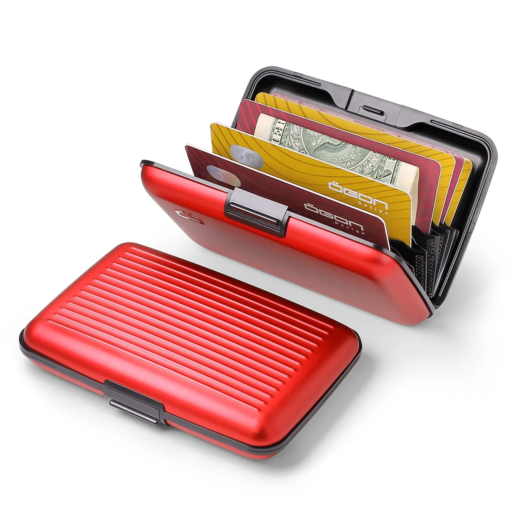 Portacarte in alluminio con protezione RFID. Modello: STOCKHOLM ORIGINAL - immagine 2