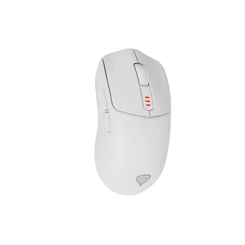 Ratón Genesis Zircon 500 Wireless RF 2.4GHz Bluetooth 5.0 10000 DPI Bianco - immagine 1