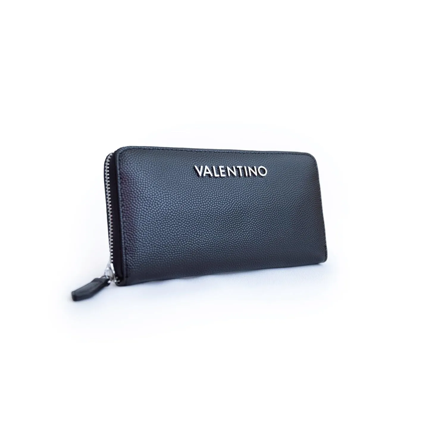 Valentino by Mario Divina - Pelle sintetica Portafogli Donna, Nero, 2.5x10.5x14.5 cm (B x H T) - immagine 2