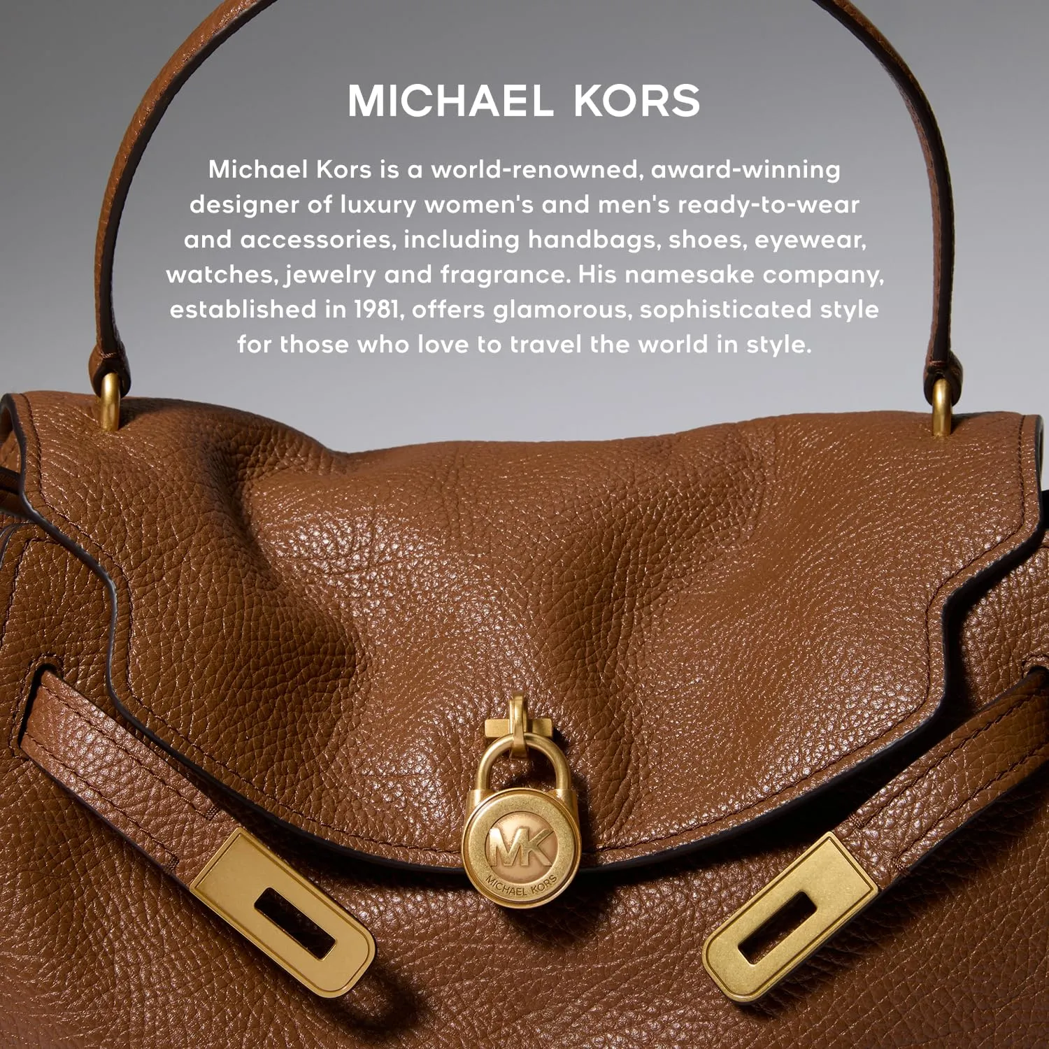Michael Kors, Jet Set, Borsa a tracolla, da donna, motivo con logo - immagine 4