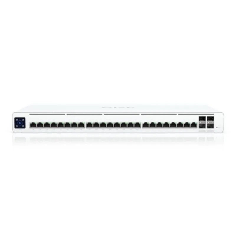 Switch Ubiquiti UISP Pro L2 24 Porte 220W GbE PoE SFP+ Bianco Switch Ubiquiti UISP Pro L2 24 Porte 220W GbE PoE SFP+ Bianco - immagine 1