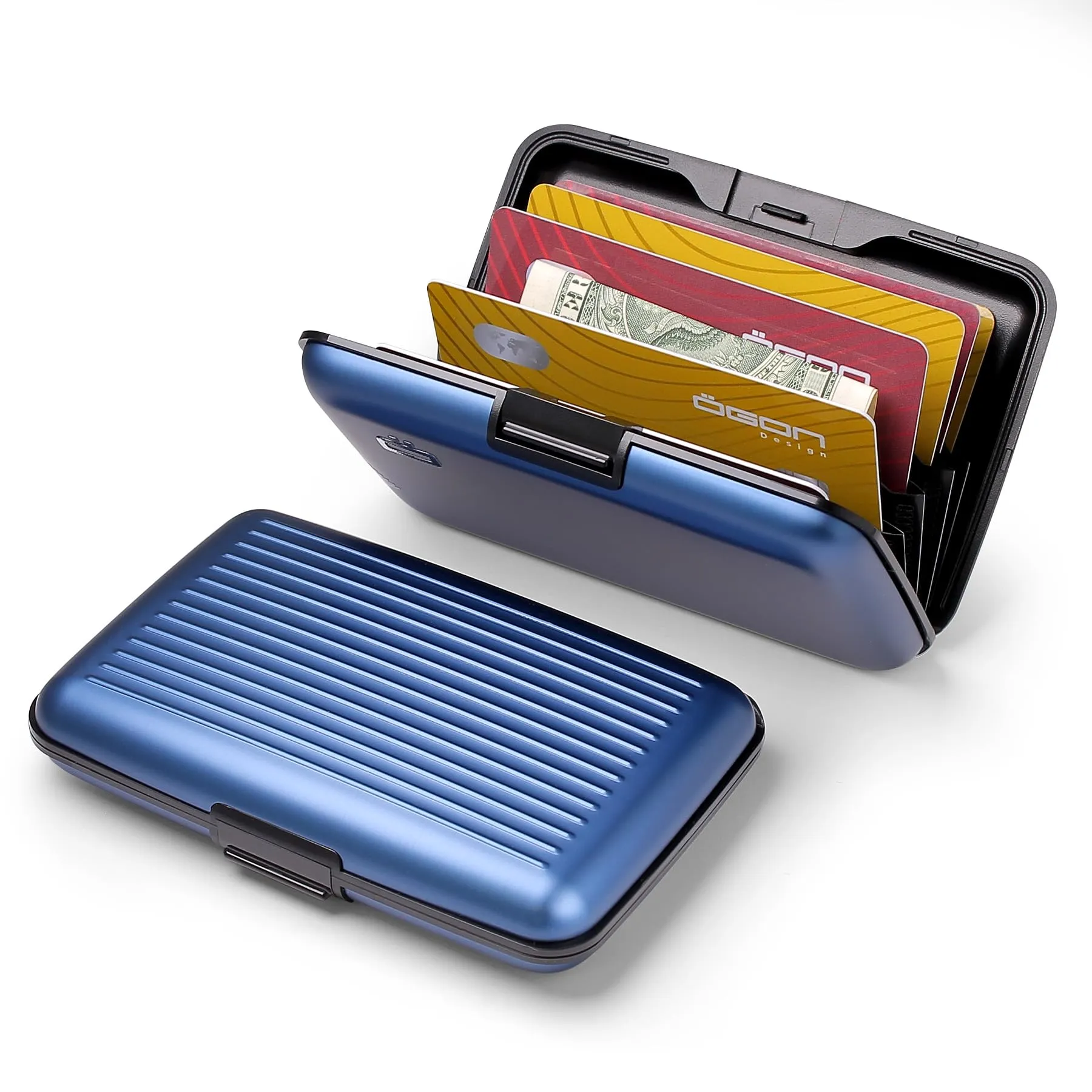 Portacarte in alluminio con protezione RFID. Modello: STOCKHOLM ORIGINAL - immagine 2